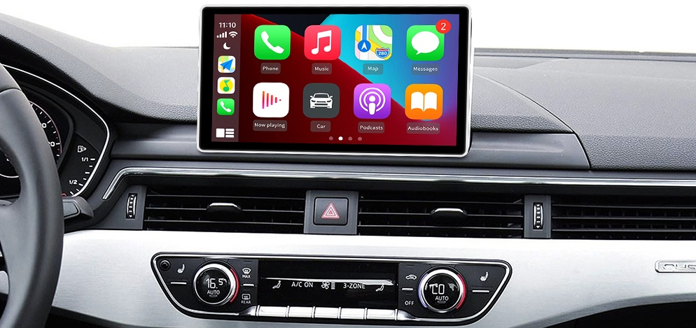 Vzhled CarPlay a AndroidAuto ve voze Skoda Volkswagen Seat Audi Ford BMW Everest Technology